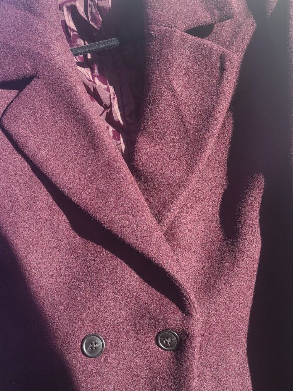 UNIQLO WOOL-BLEND TAILORED COAT SIZE L